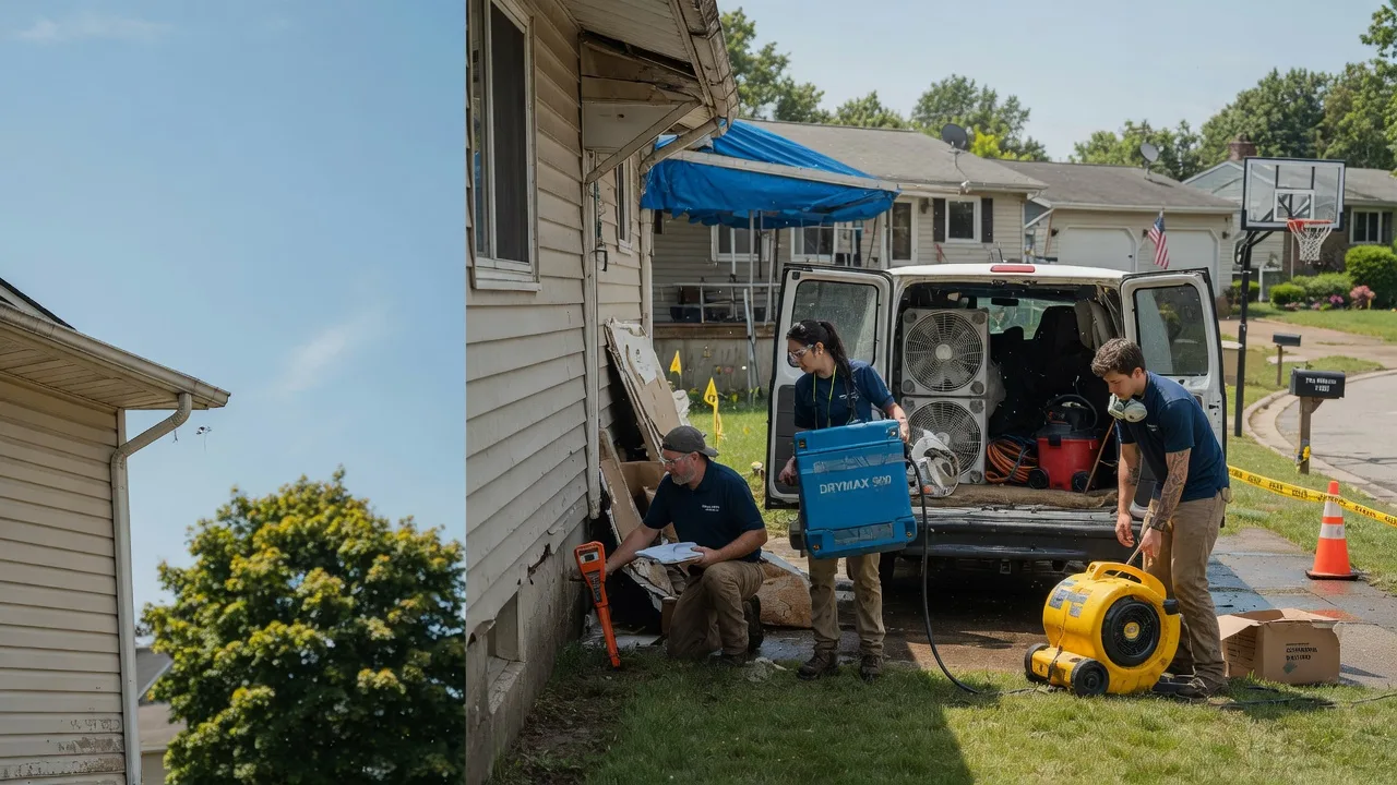 Ceiling Leak Cleanup in Petersburg, NY near me